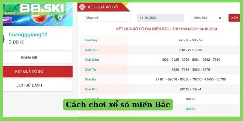 Cách chơi xổ số miền Bắc