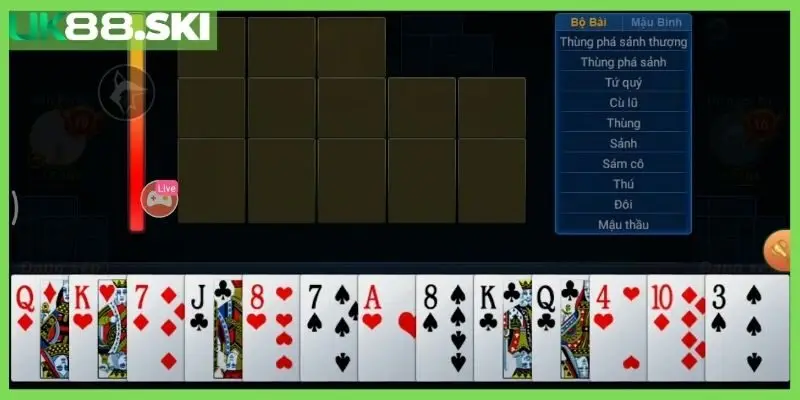 Luật chơi Mậu Binh Zingplay