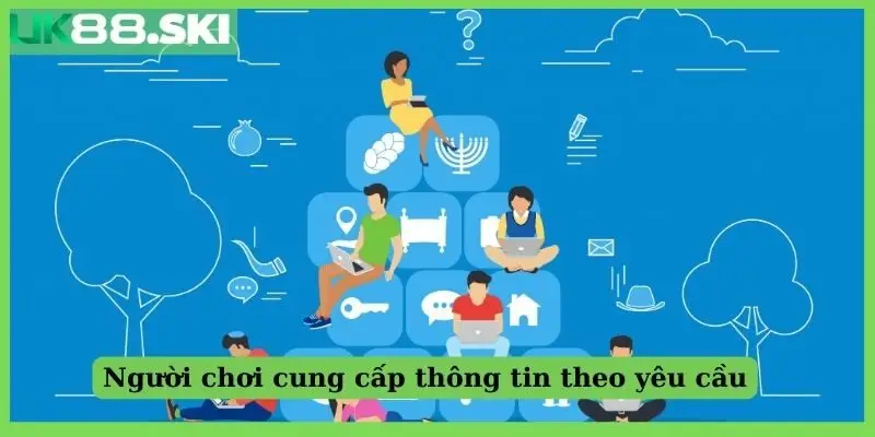 Người chơi cần cung cấp đầy đủ thông tin theo yêu cầu