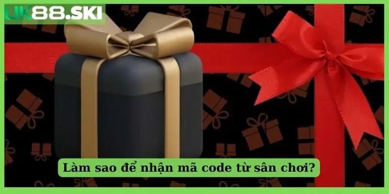 Làm sao để nhận mã code từ sân chơi?